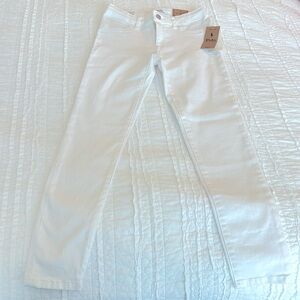 NWT size 12. Girls Polo Ralph Lauren white jeans. The Aubrie Legging.